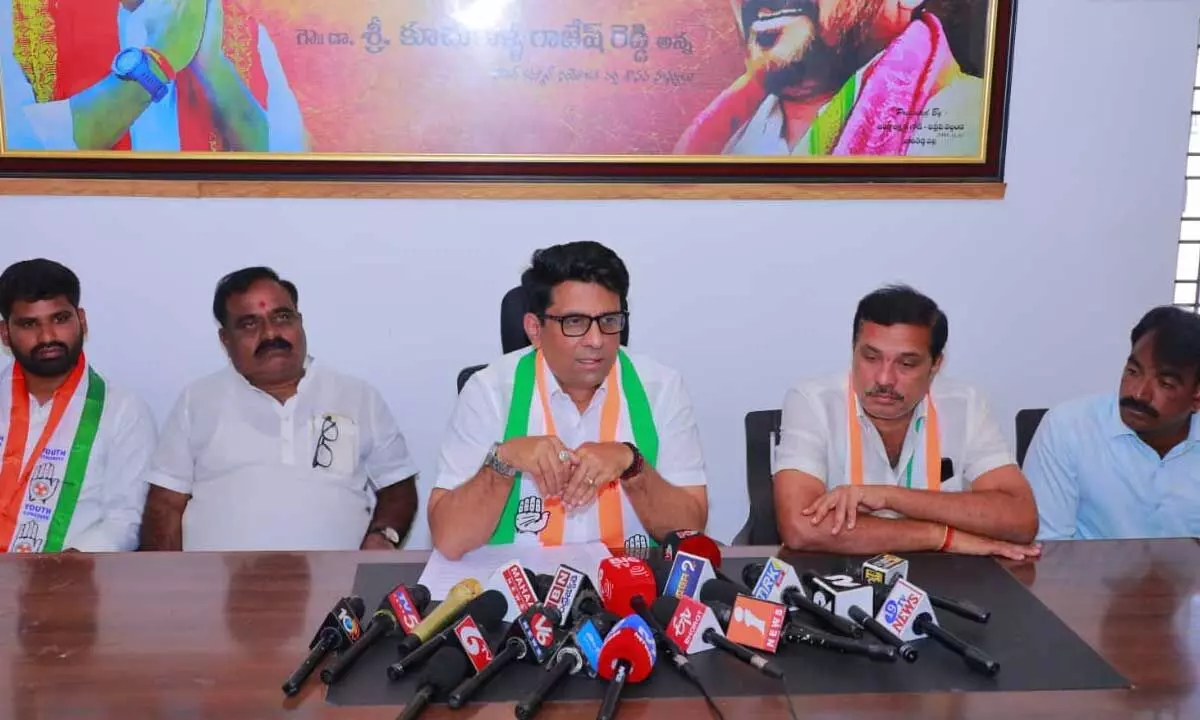 MLA Rajesh Reddy Highlights ₹1,000 Crore Development Work in Constituency MLA Rajesh Reddy Highlights ₹1,000 Crore Development Work in Constituency