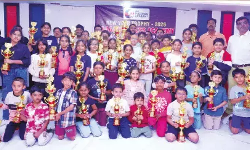 Youngsters impress at New Year Children Chess Trophy Youngsters impress at New Year Children Chess Trophy