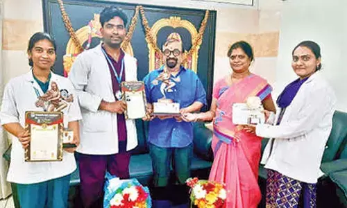 SVIMS Physiotherapy students enter Guinness Book SVIMS Physiotherapy students enter Guinness Book