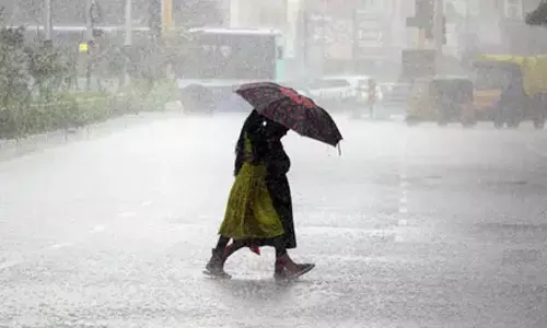 Low-Pressure Area Expected to Bring Rain to Andhra Pradesh Low-Pressure Area Expected to Bring Rain to Andhra Pradesh