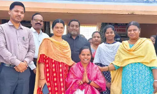 Student returns to college after winning as Sarpanch