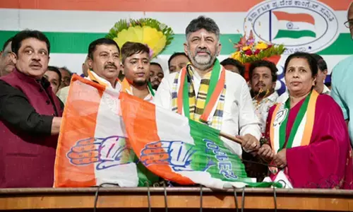 Strong possibility of JD(S) merging with BJP in future: Ktaka Dy CM Shivakumar Strong possibility of JD(S) merging with BJP in future: Ktaka Dy CM Shivakumar