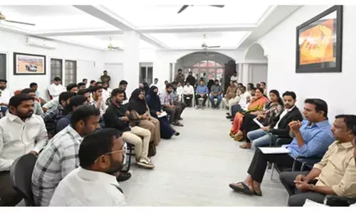 Students threaten to intensify protest over Telanganas move to take back land from varsity