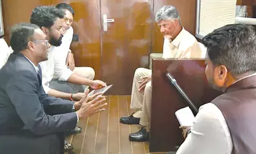 CM conducts aerial survey of ONGC blowout site CM conducts aerial survey of ONGC blowout site