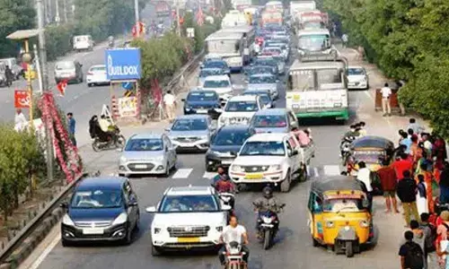 Sankranthi fervour begins as the people flock to hometowns from Hyderabad Sankranthi fervour begins as the people flock to hometowns from Hyderabad