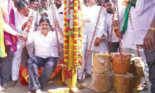 BJP chief urges public support in municipal polls for State’s development