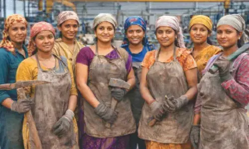 Breaking barriers not pay gaps: Telangana women’s uneven march Breaking barriers not pay gaps: Telangana women’s uneven march