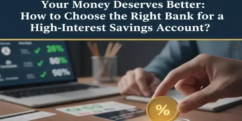Your Money Deserves Better: How to Choose the Right Bank for a High-Interest Savings Account?