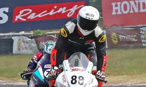 National Motorcycle Racing Cship: Rahil Pillarisetty, Rajender Beedani annex title each