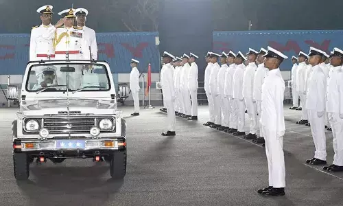 2,103 Agniveers pass out at INS Chilka