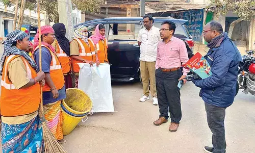 Civic chief all praise for dedication of sanitation staff