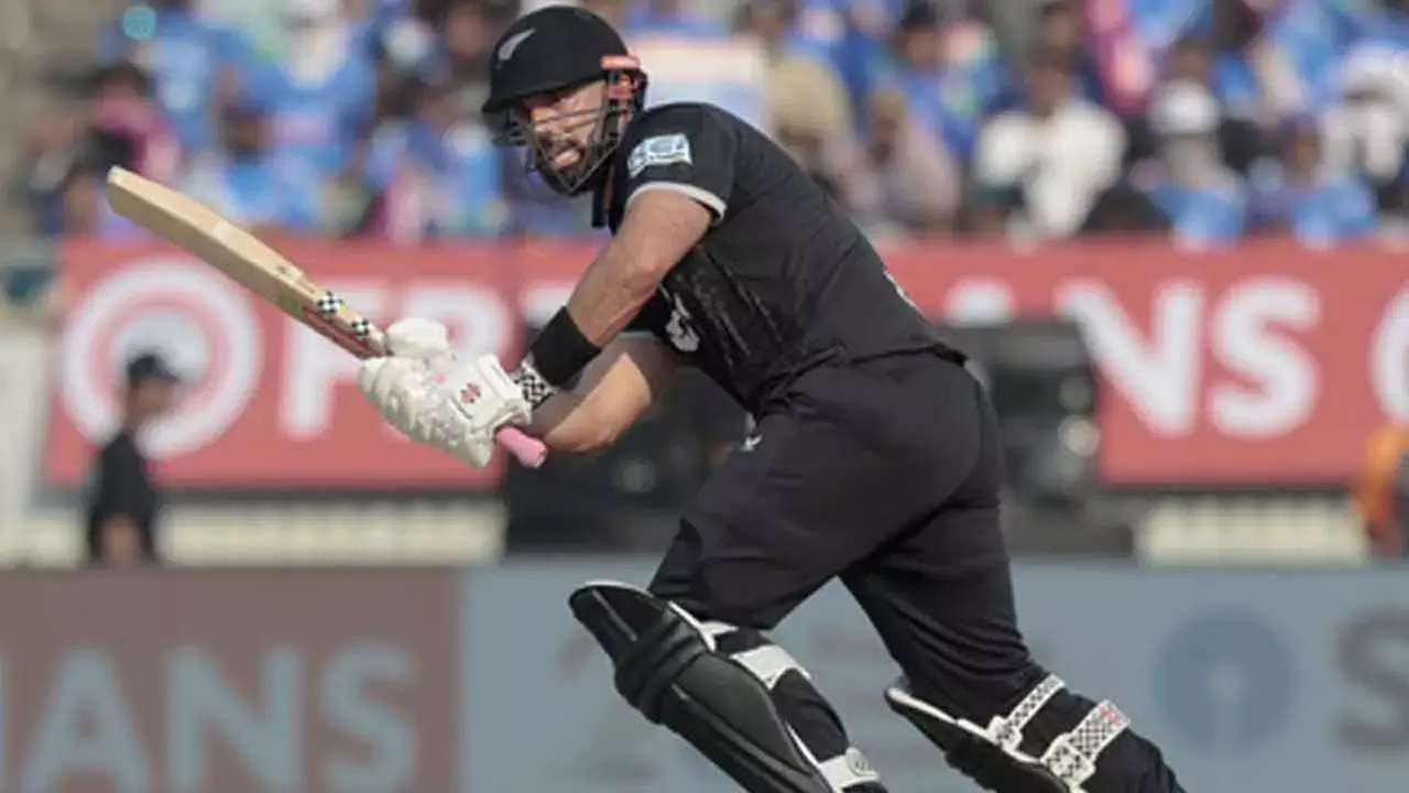 1st ODI: Daryl Mitchell’s 84 helps New Zealand set 301-run target for India
