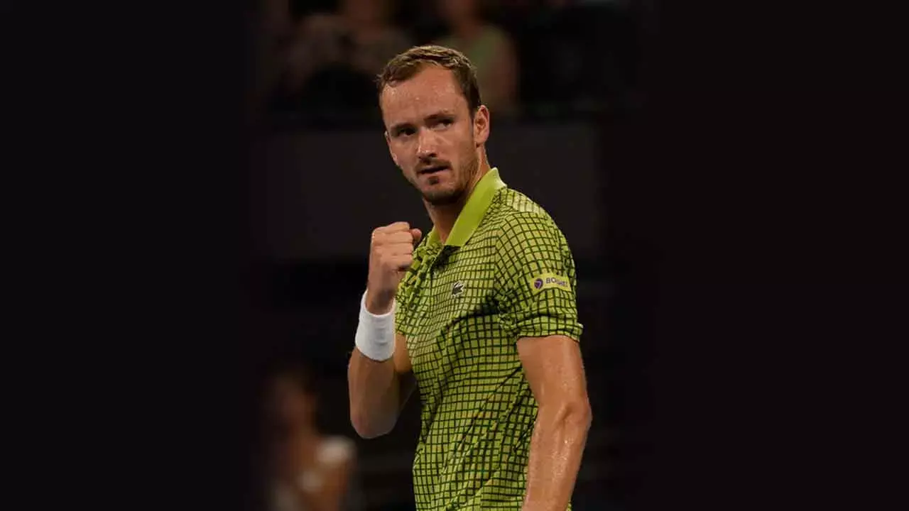 Daniil Medvedev beat Brandon Nakashima to win Brisbane International