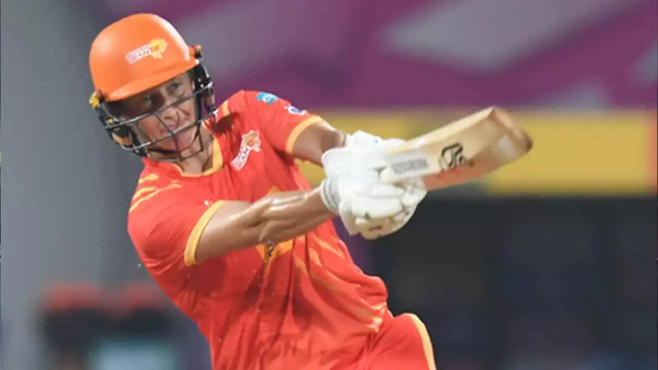 Sophie Devine hammers 32 runs off Sneh Rana for the most-expensive over in WPL history