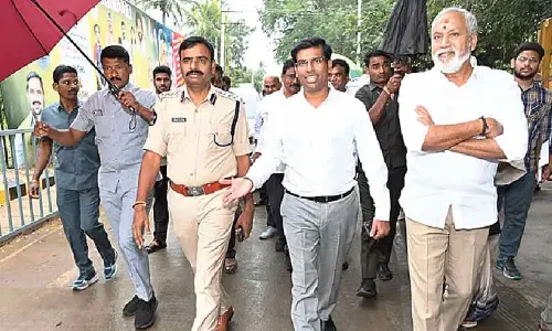 Tight security planned for CM’s visit to Naravaripalle Tight security planned for CM’s visit to Naravaripalle