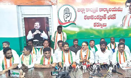 Congress slams new law as anti–MGNREGA Congress slams new law as anti–MGNREGA