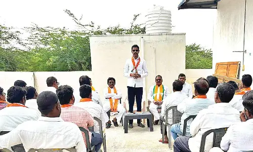 BJP mobilises cadre for victory in Aiza Municipality elections BJP mobilises cadre for victory in Aiza Municipality elections