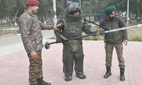 Counter IED training given to railway cops