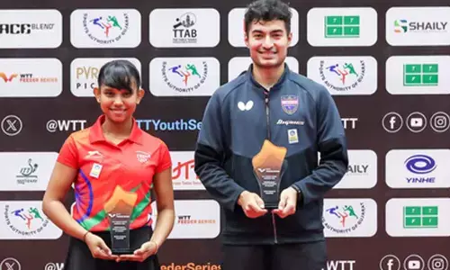 WTT Feeder Series: Payas Jain wins mixed doubles title with Syndrela Das, enters men’s singles final