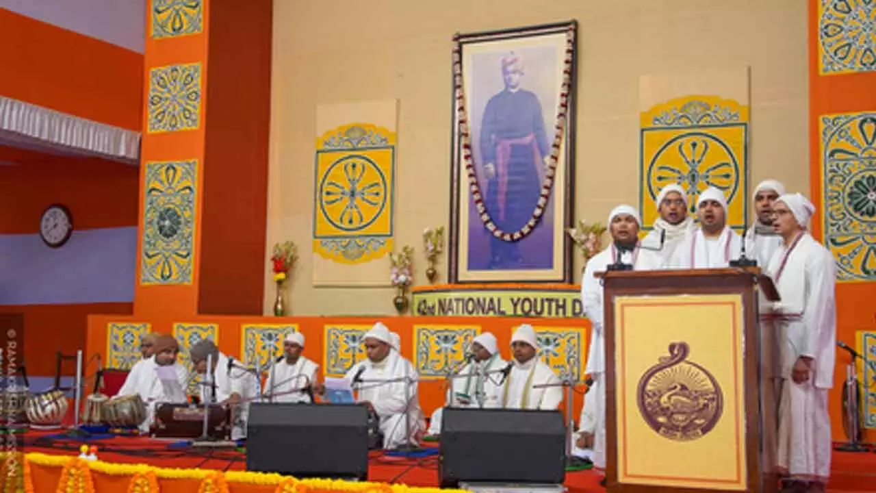 Belur Math celebrates Swami Vivekananda’s 163rd birth anniversary with ...