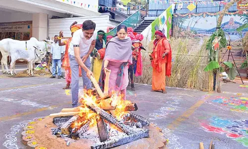 Fortune Murali Park celebrates pre-Sankranti