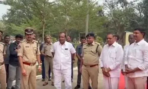 Likith Infra donates nine vehicles to Krishna district police