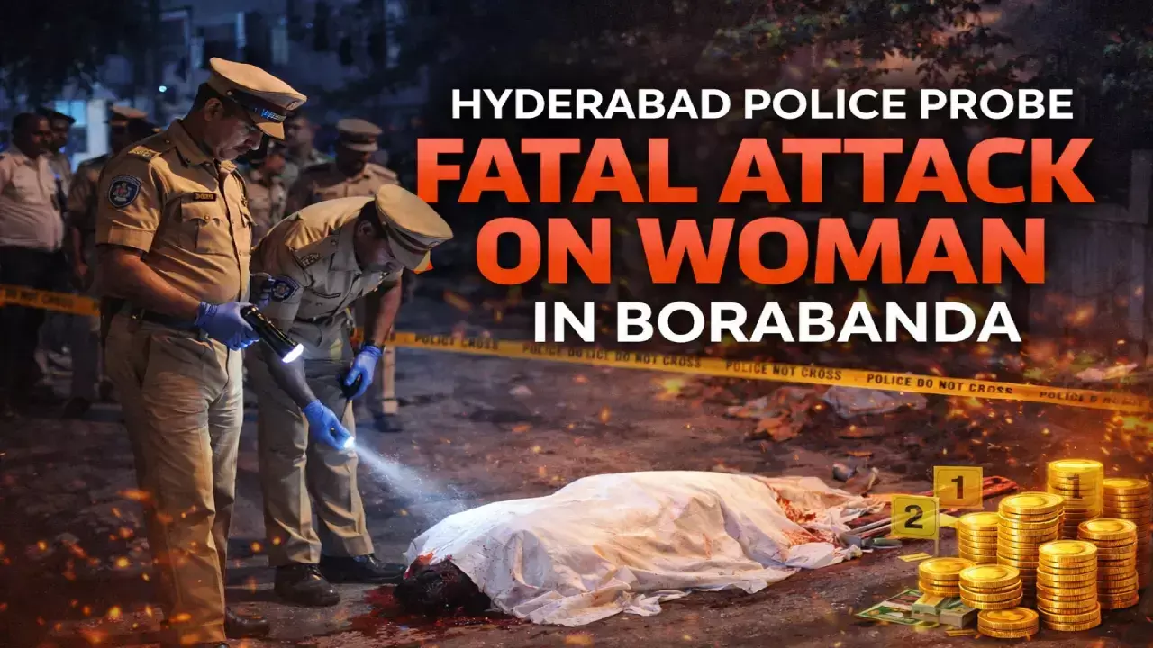 Hyderabad Police probe Fatal Attack on Woman in Borabanda