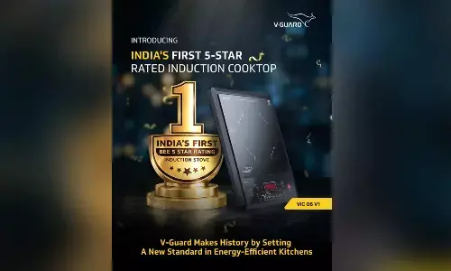 V-Guard’s In-House Manufactured Induction Cooktop Becomes India’s First to Earn 5-Star BEE Rating