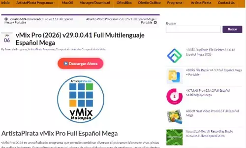 vMix Pro (2026) Full Multilanguage Spanish Mega