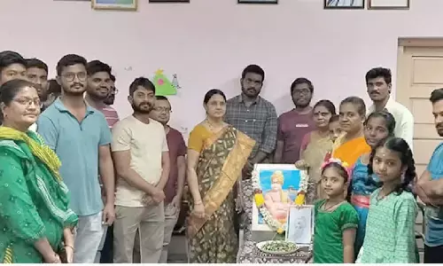 Swami Vivekananda Jayanti celebrated at Tagore Library