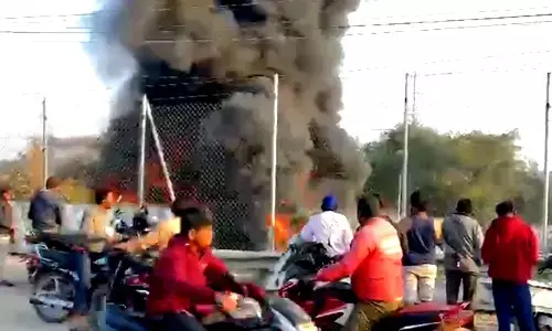 Fire Breaks Out in Plastic Recycling Factory in Budvel