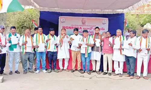 BJP flayed for renaming MGNREGS