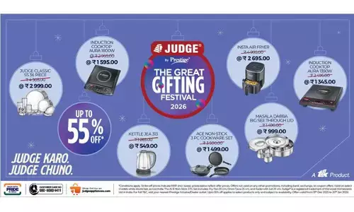 Judge by Prestige Launches “Great Gifting Festival” with Attractive Offers on Kitchen Essentials