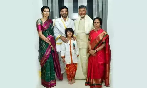 CM Chandrababu Naidu participates in Sankranti celebrations in native village