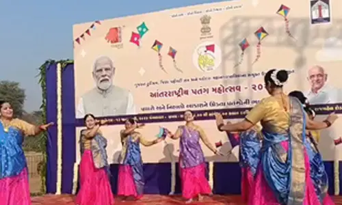 International Kite Festival: Kite flyers from across the globe mesmerise audience in Vadodara