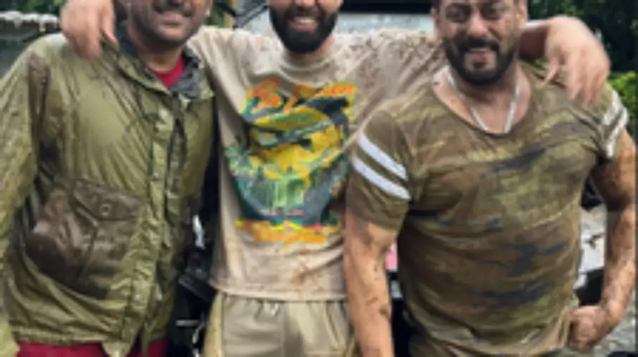 Salman Khan, MS Dhoni take on muddy adventure with AP Dhillon
