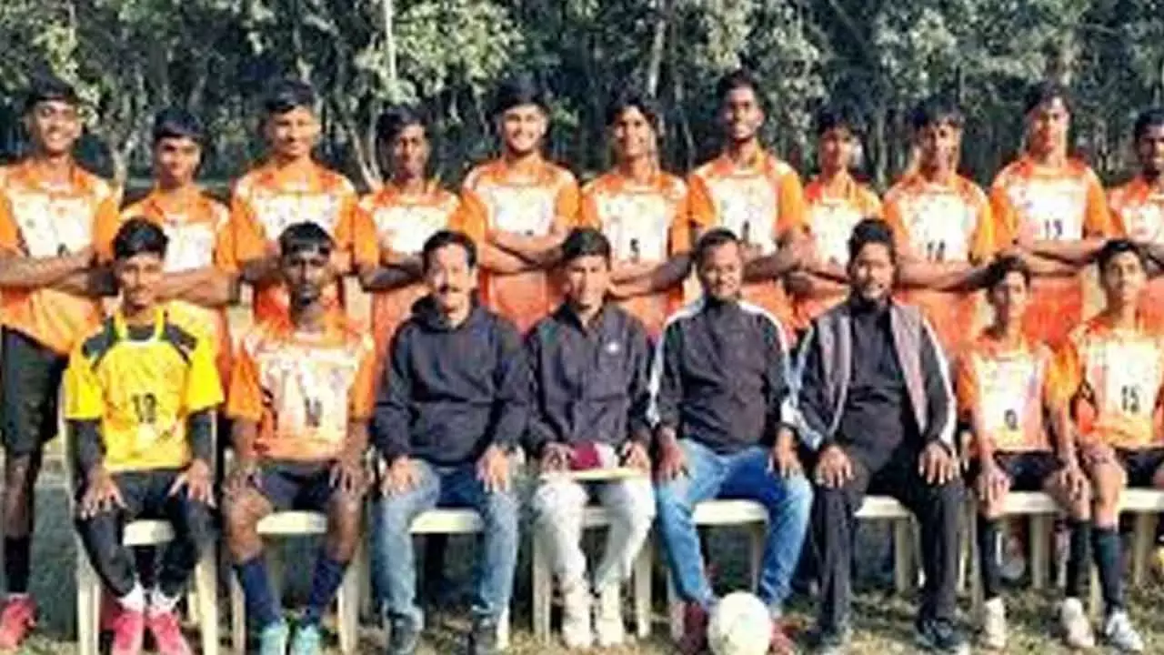 TG U-17 football team leaves for Panipat for School Nationals