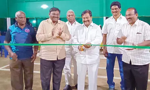 Sankranti shuttle badminton tourney commences