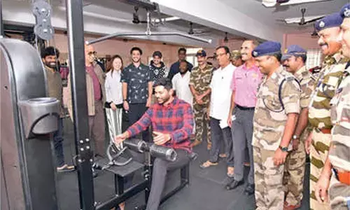 Amara Raja Group donates gym equipment to CISF