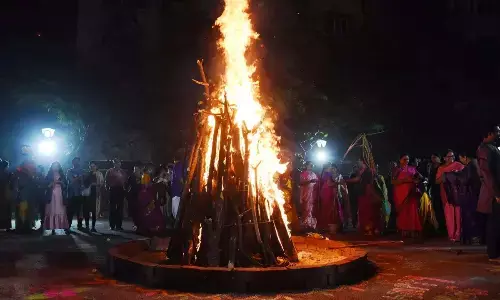 Vibrant Bhogi Celebrations Across Andhra Pradesh