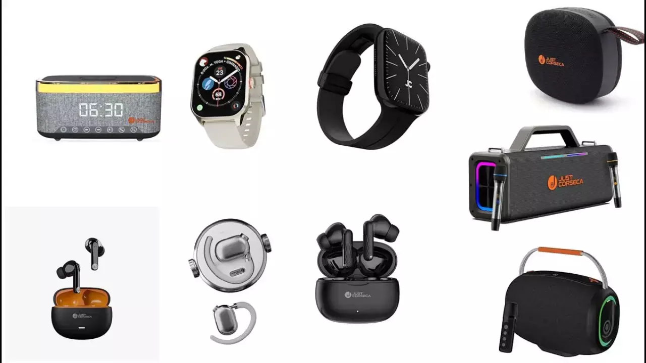JUST CORSECA Offers Upto 40% off on Its Audio and Smart Device Range for Amazon Great Republic Day Sale 2026