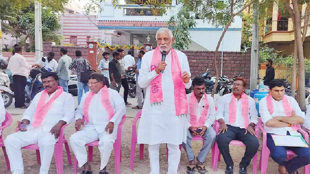 Poll pitch heats up in Mancherial as BRS holds high-profile meet Poll pitch heats up in Mancherial as BRS holds high-profile meet