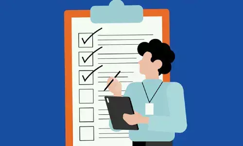 A thorough checklist helps perform tasks without hiccups