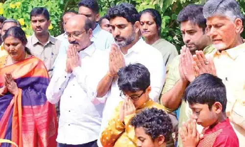 Upholding values and traditions, Naidu lives by example