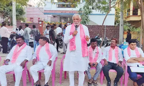 Poll pitch heats up in Mancherial as BRS holds high-profile meet