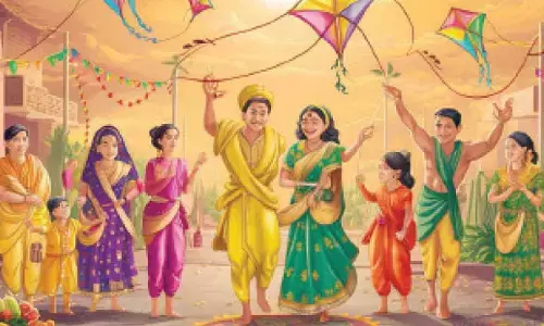 BJP celebrates Makar Sankranti