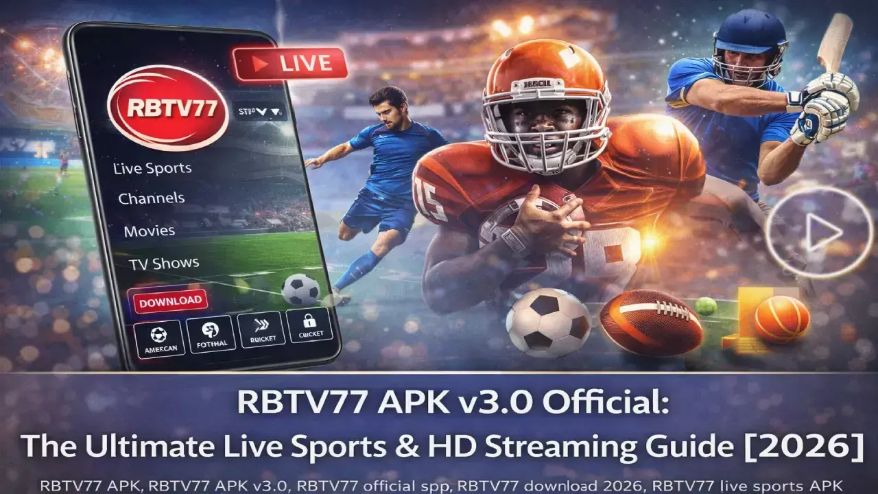 RBTV77 APK v3.0 Official: The Ultimate Live Sports & HD Streaming Guide [2026]
