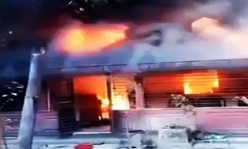 BJP shares video of burning Hindu house in Bdesh, draws comparison with Bengal’s Murshidabad