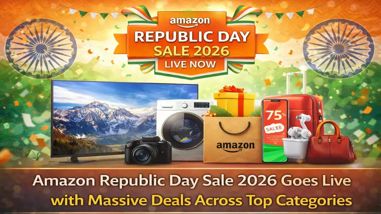 Amazon Republic Day Sale 2026 Goes Live with Massive Deals Across Top Categories