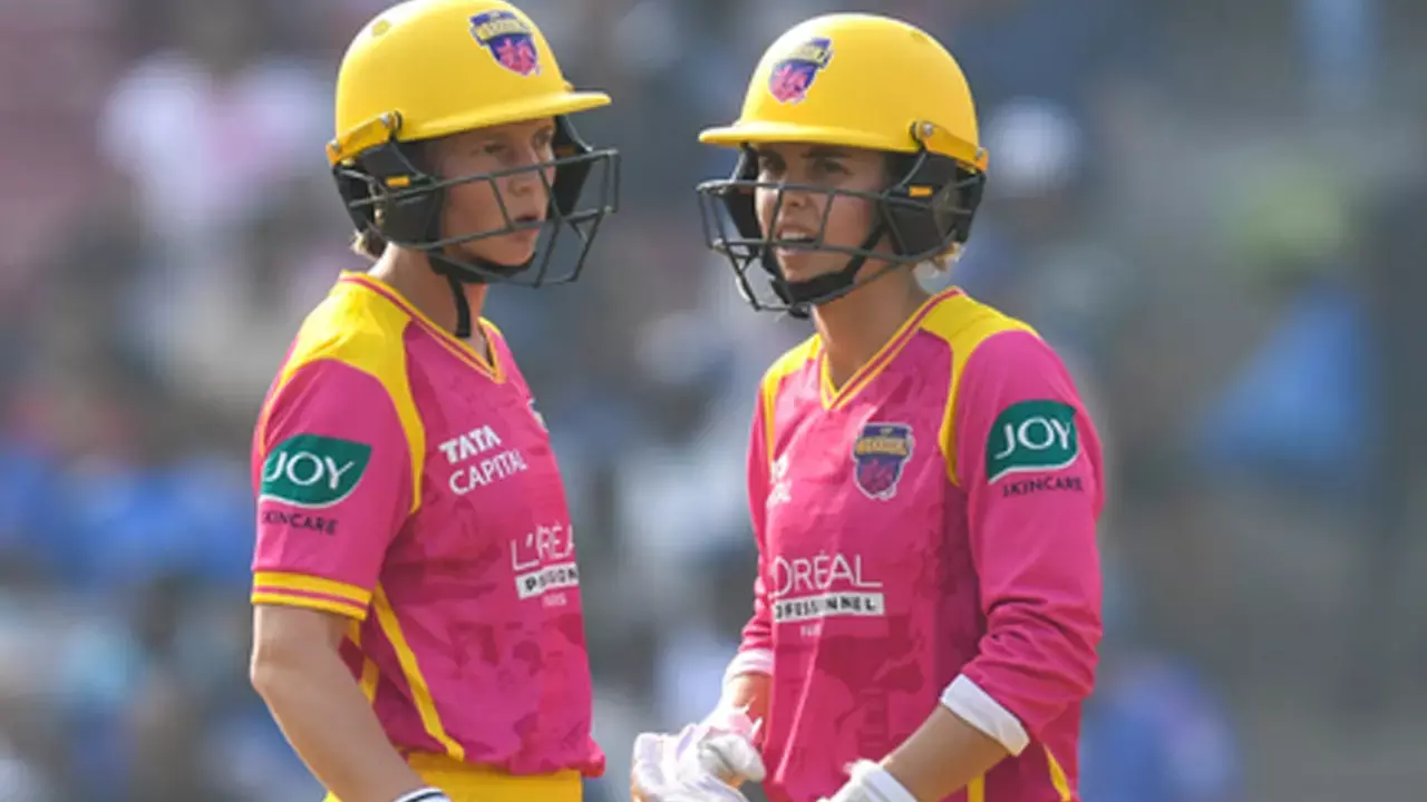 WPL 2026: Lanning, Litchfield guide UP Warriorz to 187 against Mumbai Indians